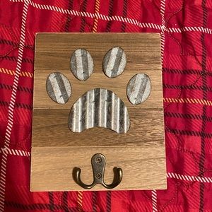 Dog accessory holder.